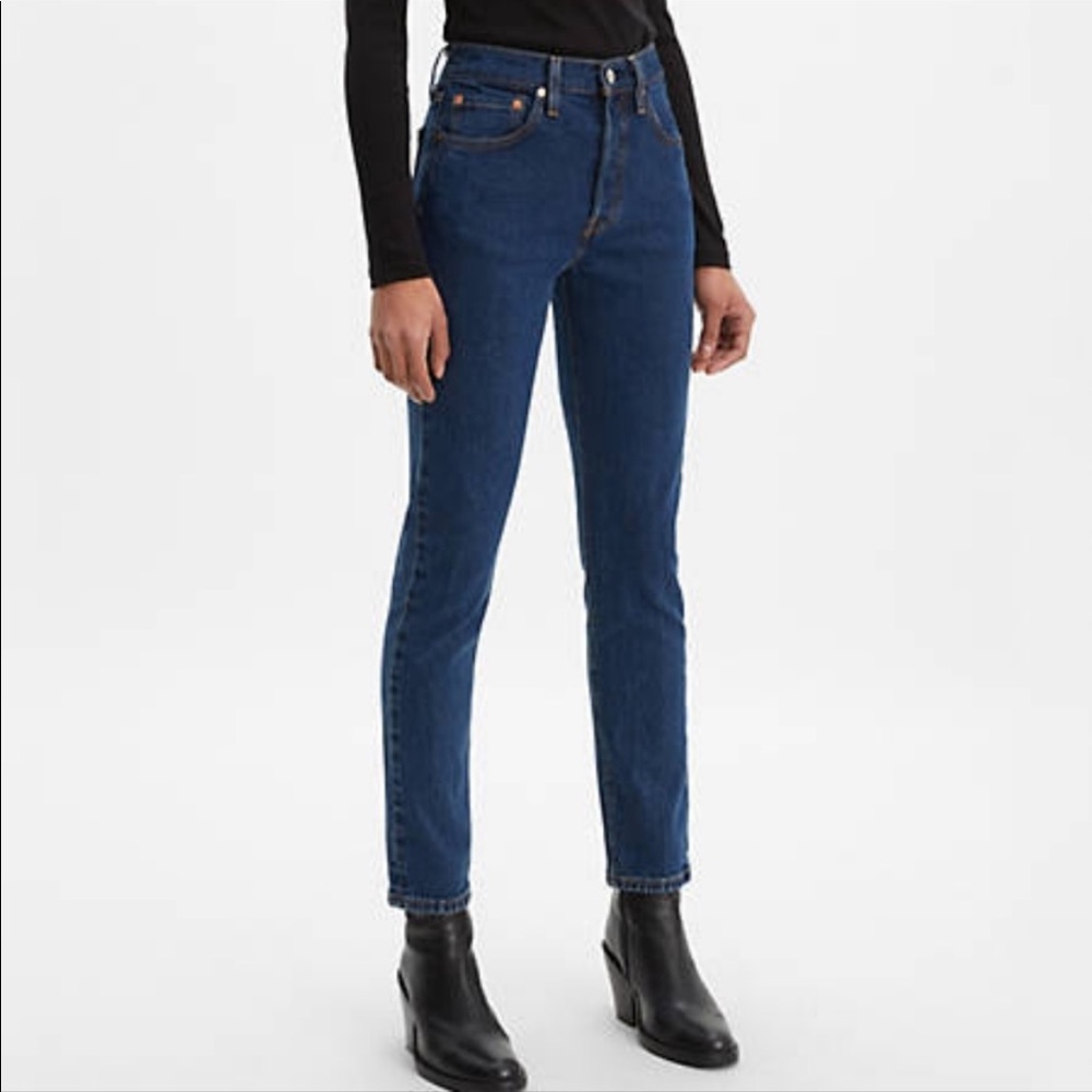 Levi's Premium 501 S High-rise Skinny Jeans
